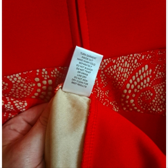 Trixxi juniors Red dress size 13 - Picture 3 of 10